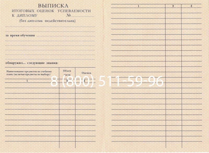 Купить Диплом училища 1995-2006 годов в Старом Осколе
